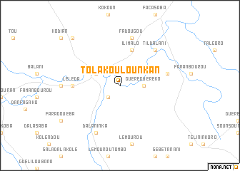 map of Tolakoulounkan