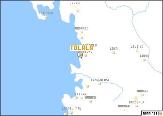 map of Tolala