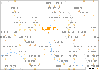 map of Tolamayo