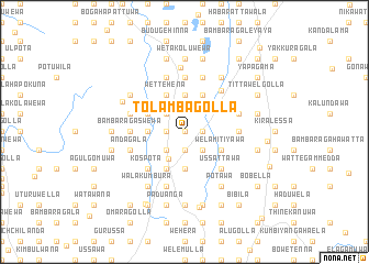 map of Tolambagolla