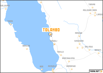 map of Tolambo