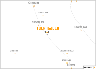 map of Tolang-julu