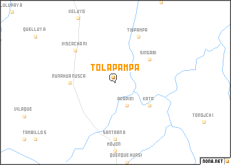 map of Tolapampa