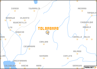 map of Tolapampa