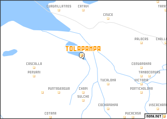 map of Tolapampa