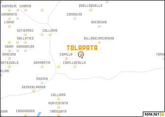 map of Tolapata