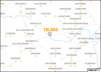 map of Tolapa