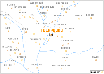 map of Tolapujro