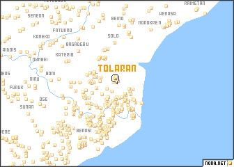 map of Tolaran