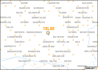 map of Tolar