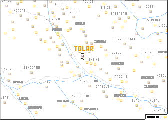 map of Tolar