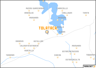 map of Tolataca