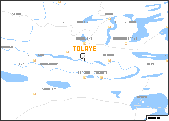 map of Tolaye