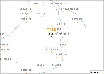 map of Tola