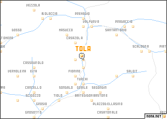 map of Tola