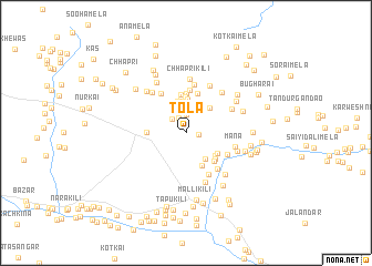 map of Tola