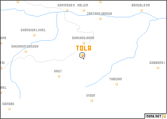 map of Tola