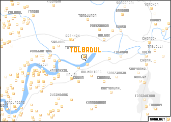 map of Tolbadŭl
