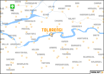 map of Tolbaengi