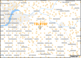 map of Tolbyŏk