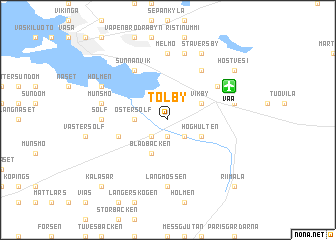 map of Tölby