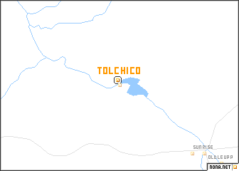 map of Tolchico