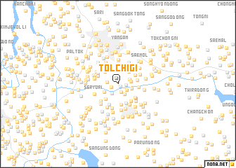 map of Tolchigi