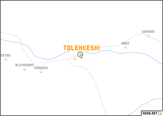 map of Toleh Keshī