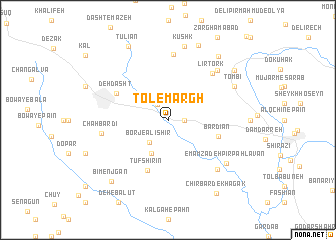 map of Tol-e Margh