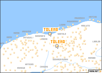 map of Tolema