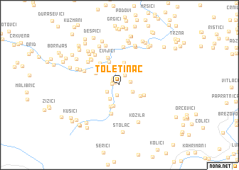 map of Toletinac
