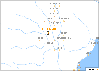 map of Tolewang