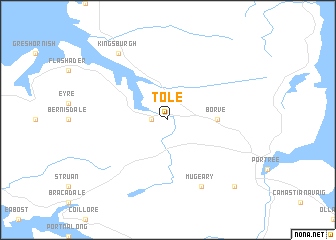 map of Tole