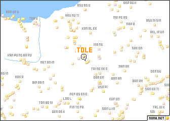 map of Tole