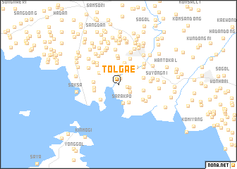 map of Tolgae