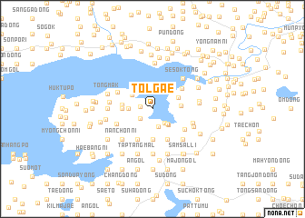 map of Tolgae