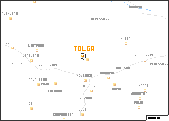 map of Tõlga