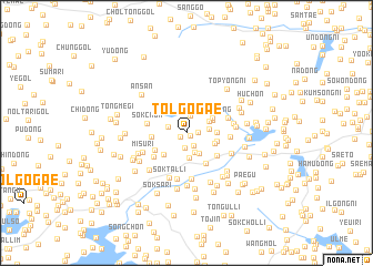map of Tolgogae