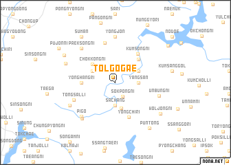 map of Tolgogae