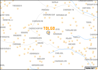 map of Tolgo