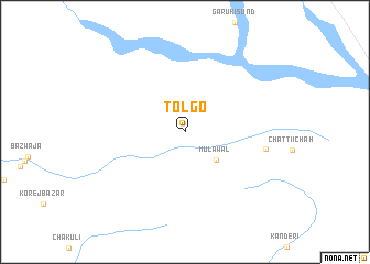 map of Tolgo