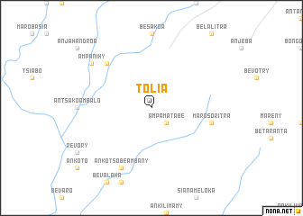 map of Tolia