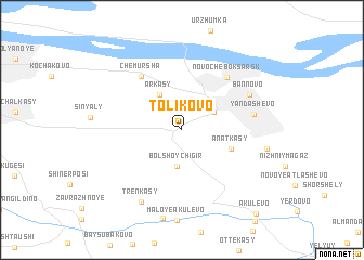 map of Tolikovo