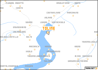 map of Toline