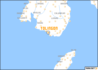 map of Tolingon