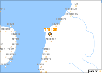map of Tolipo