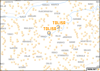 map of Tolisa