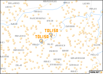 map of Tolisa