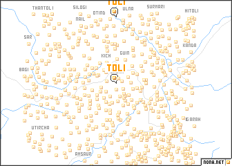 map of Toli