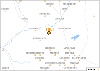 map of Toli